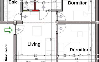 Apartament 3 camere, zona Apahida! - Poză 2