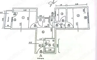 2 Camere Decomandat | Metrou Lujerului 3 min | Et Intermediar | Poli - Schiță 13