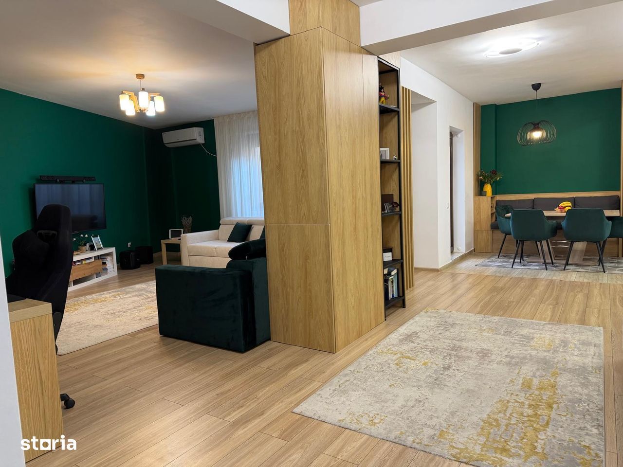 Apartament 3 camere 110mp mobilat/utilat metrou Crangasi 900m - Poză 5
