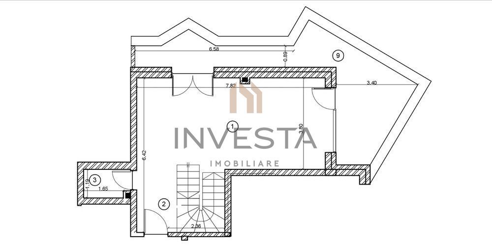 Penthouse pe 2 nivele cu terasa de 20 mp, parcare, bloc nou, Buna Ziua - Schiță 10