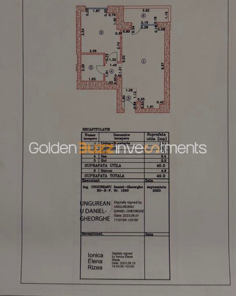 Apartament 2 camere de vanzare | Cortina | Parcare - Poză 8