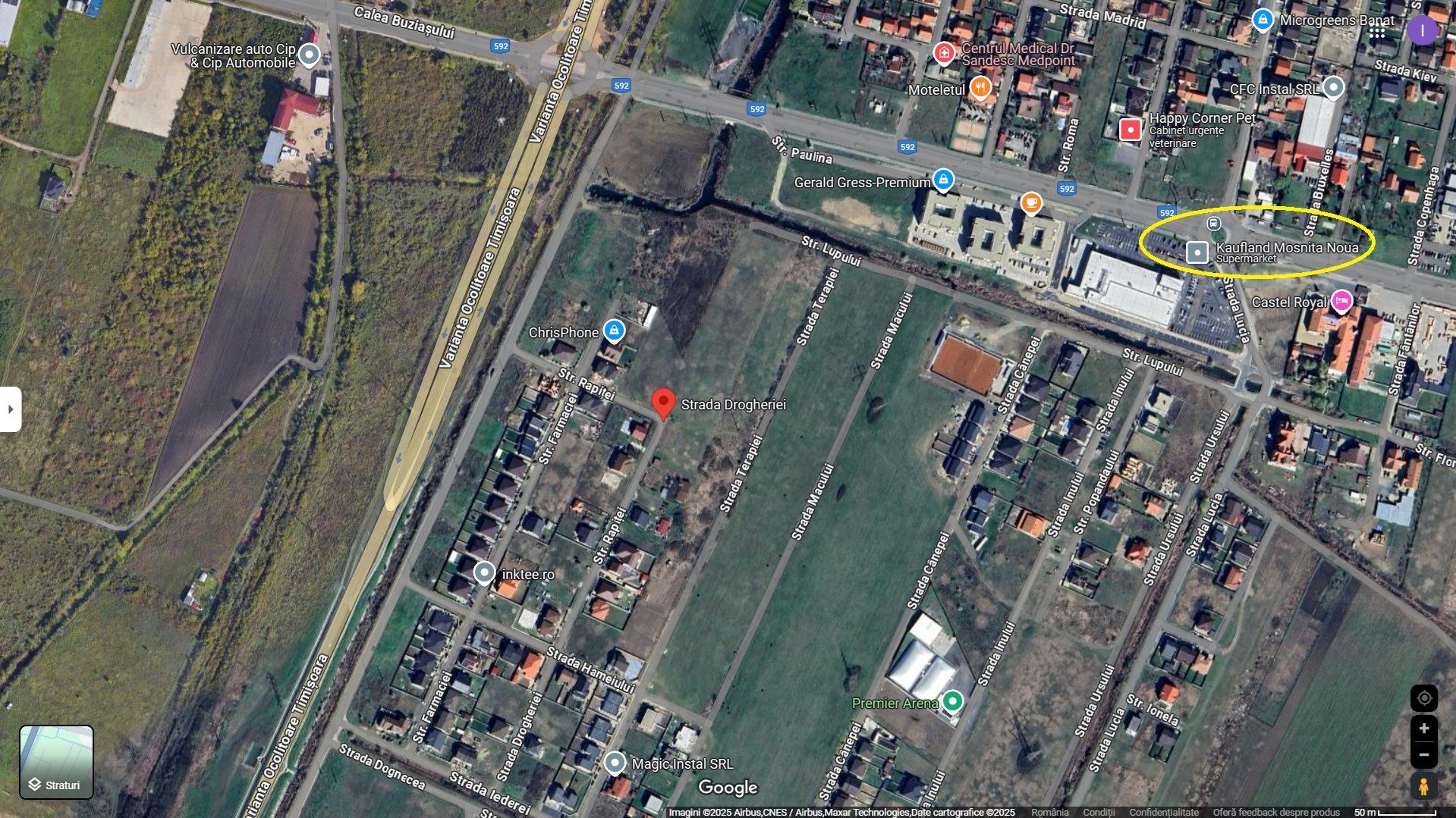 Mosnita Noua | Cota 1/2 din 670mp | Kaufland - Poză 1