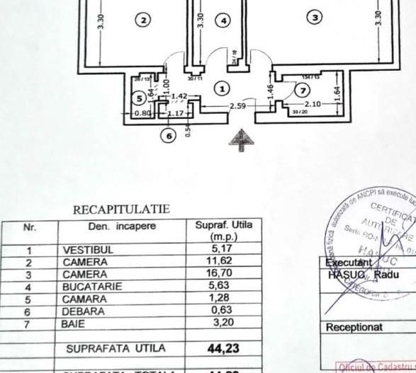2 camere  Stefan Cel Mare | Parcul Circului - Schiță 11