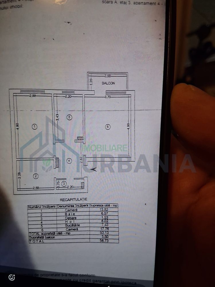 Apartament 2 camere, decomandat - Poză 7