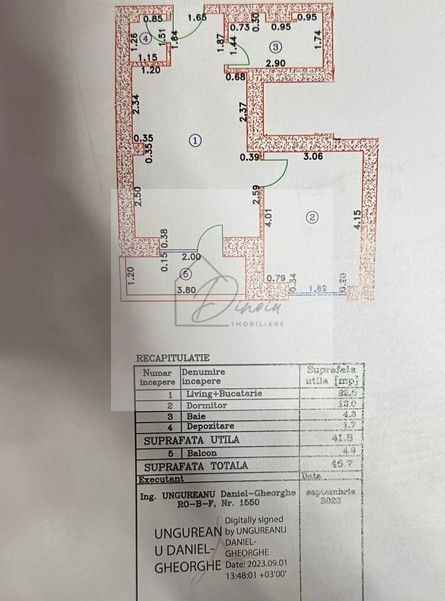 Apartament 2 camere CORTINA NORTH Pipera I loc parcare - Poză 3