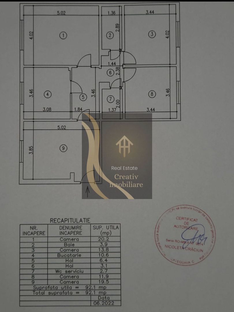 Apartament 4 camere Metrou Brâncoveanu  Parc Tineretului - Poză 8