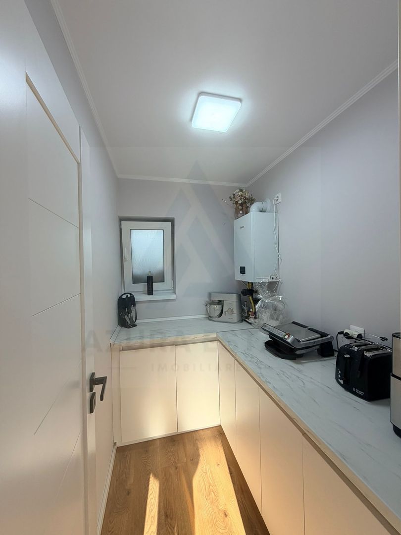 Casa individuala utilata 4 camere 120 mp utili garaj si teren Cristian - Poză 8