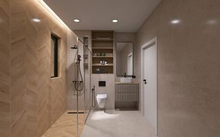 Vila individuala, 4 camere + dressing, finisaje de top, loc de parcare - Poză 23