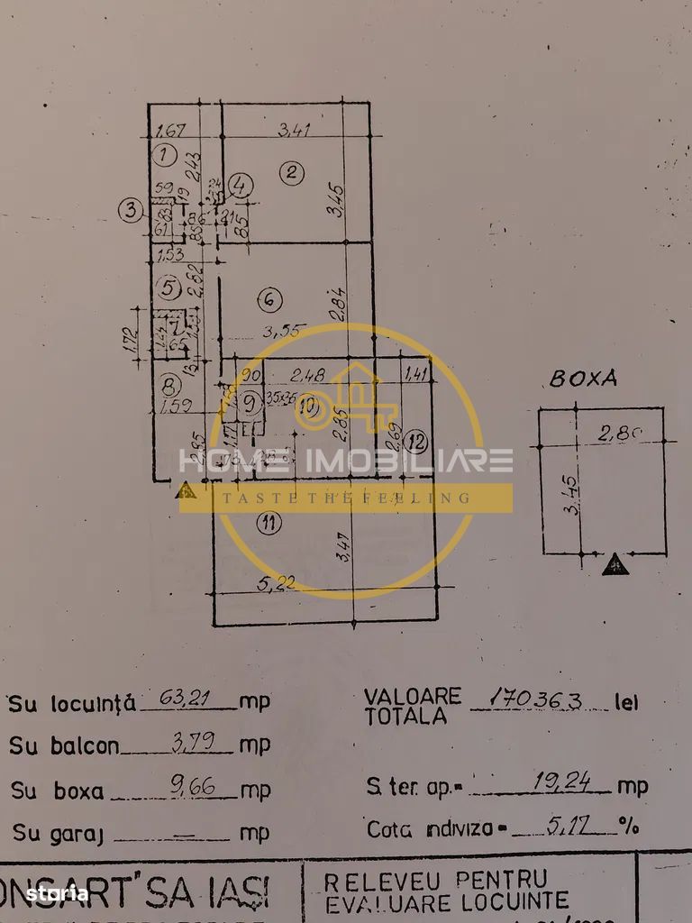 Apartament 3 camere, decomandat, etaj 1 68mp // Tatarasi - Esplanada Oancea - Poză 8