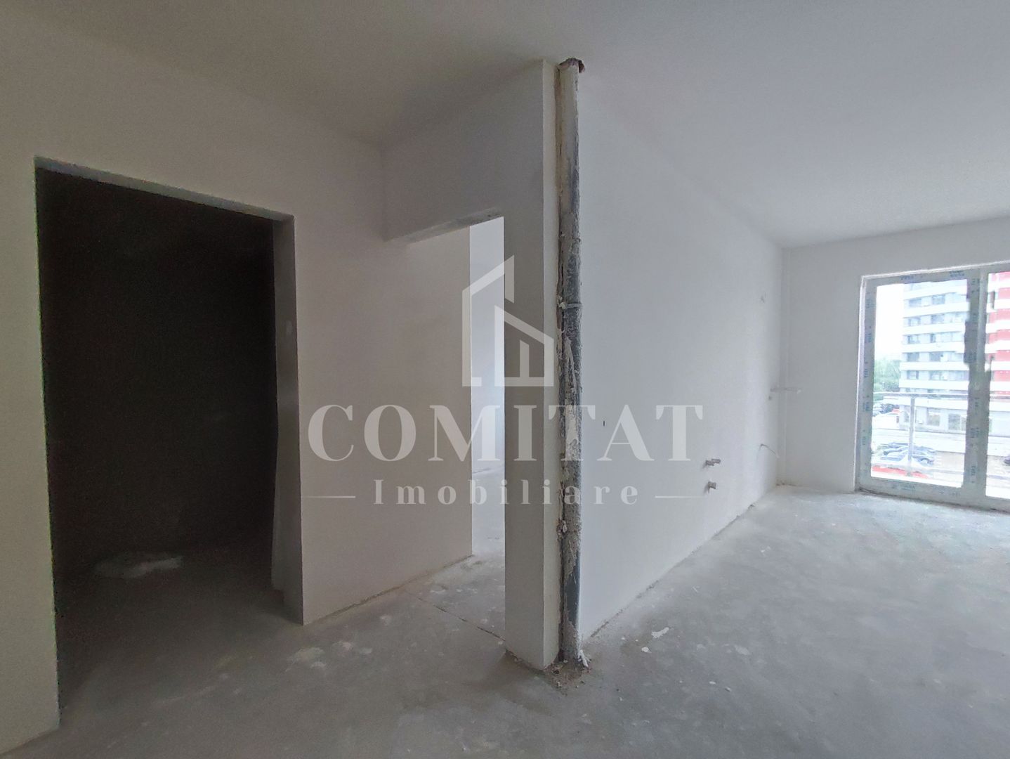 Apartament semifinisat cu 2 camere | Etaj intermediar | Zona VIVO - Poză 3