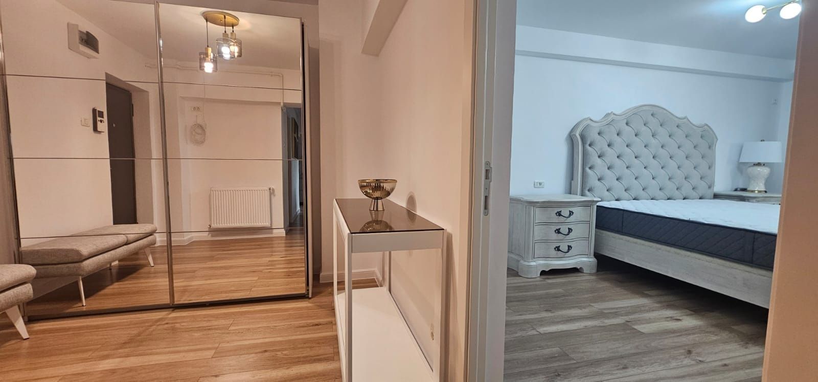 Închiriez apartament 2 camere, Unirii, mobilat, centrală proprie - Poză 2