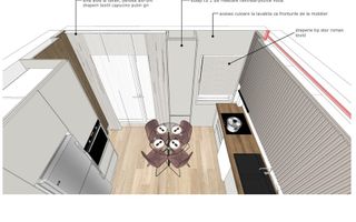 Apartament 2 camere finisat, 50mp,  Bloc nou, Sannicoara - Poză 22