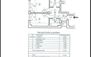 Apartament 2 cam nemobilat  si curte proprie - Poză 5