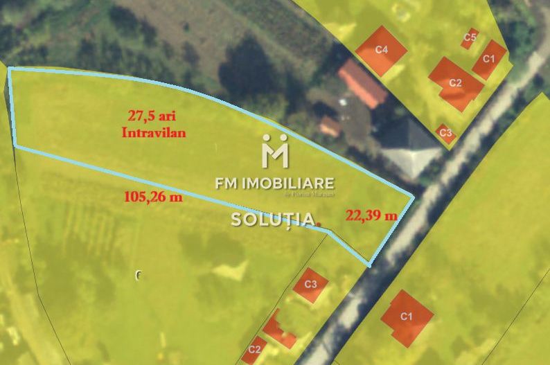 Teren intravilan, 27,5 ari, Bozânta Mică! - Poză 4