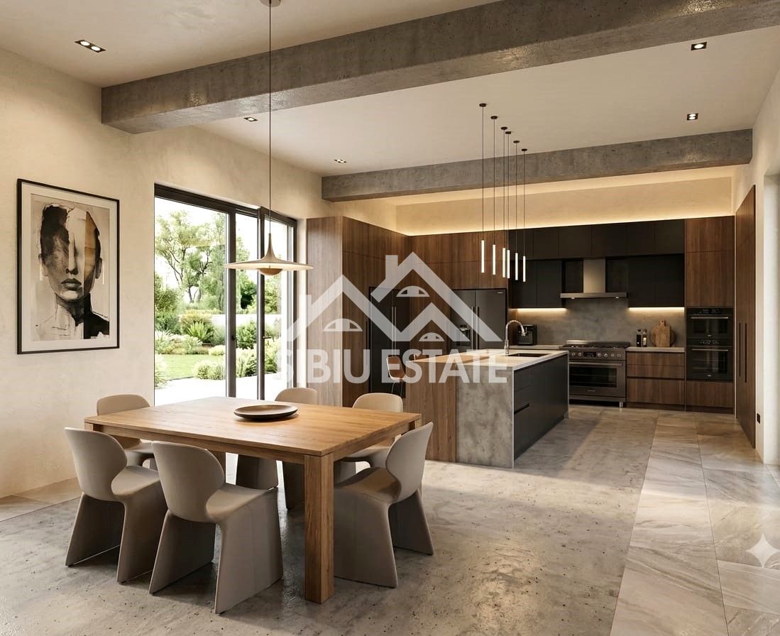 Casa noua 5 camere 3 bai, curte mare - Poză 4
