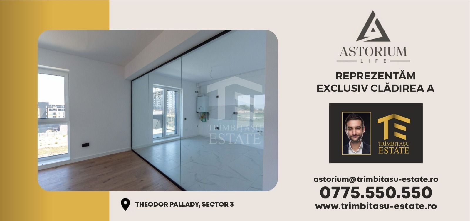 Titan Pallady 2 Camere Astorium Life exclusiv blocul A predare 2025 - Poză 2