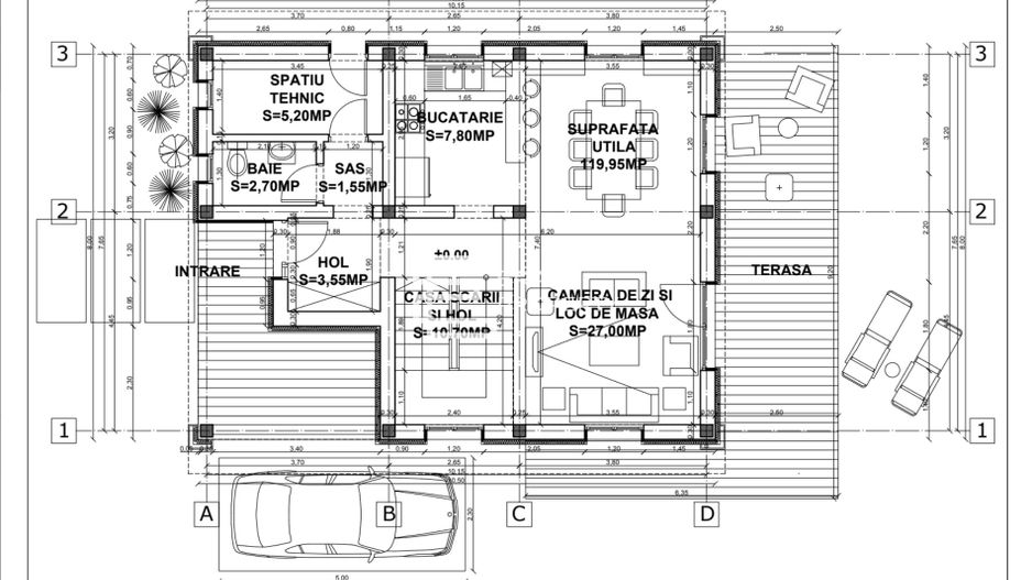 Casa individuala intabulata- teren 470mp, Talmaciu - Schiță 13