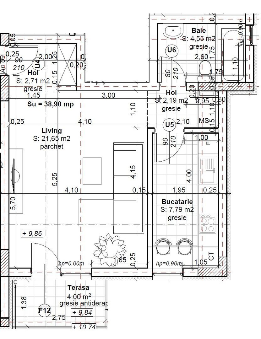 Giroc-Neptun | Apartamente cu 1 camera | Decomandate - Poză 11