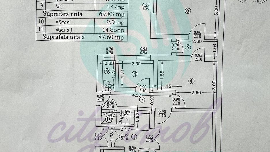 Casa in Vatra Luminoasa cu o curte generoasa - Poză 15