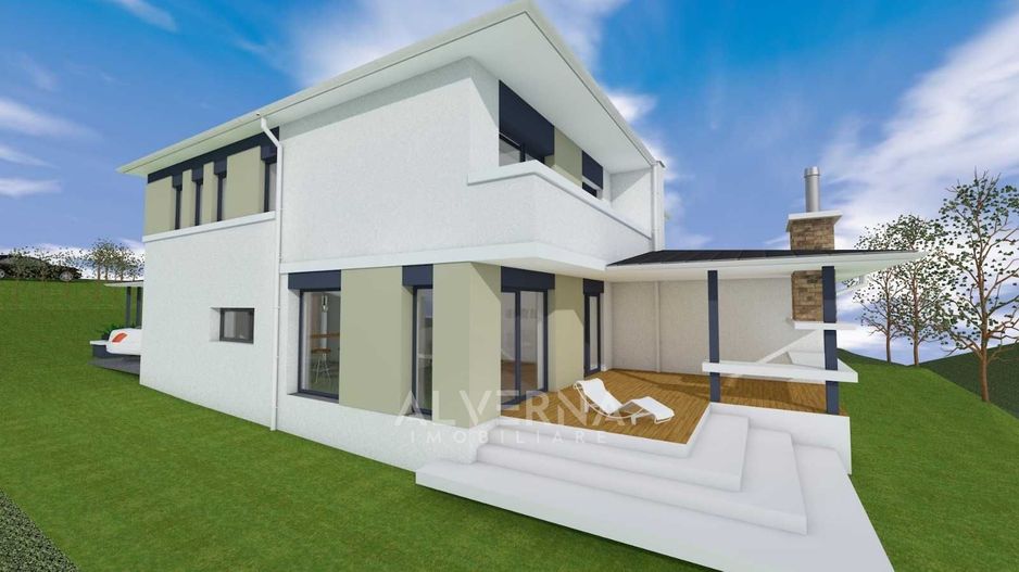 Casa tip Duplex 4 camere 120 mp | semifinisat | teren 500 mp | Popesti - Poză 2