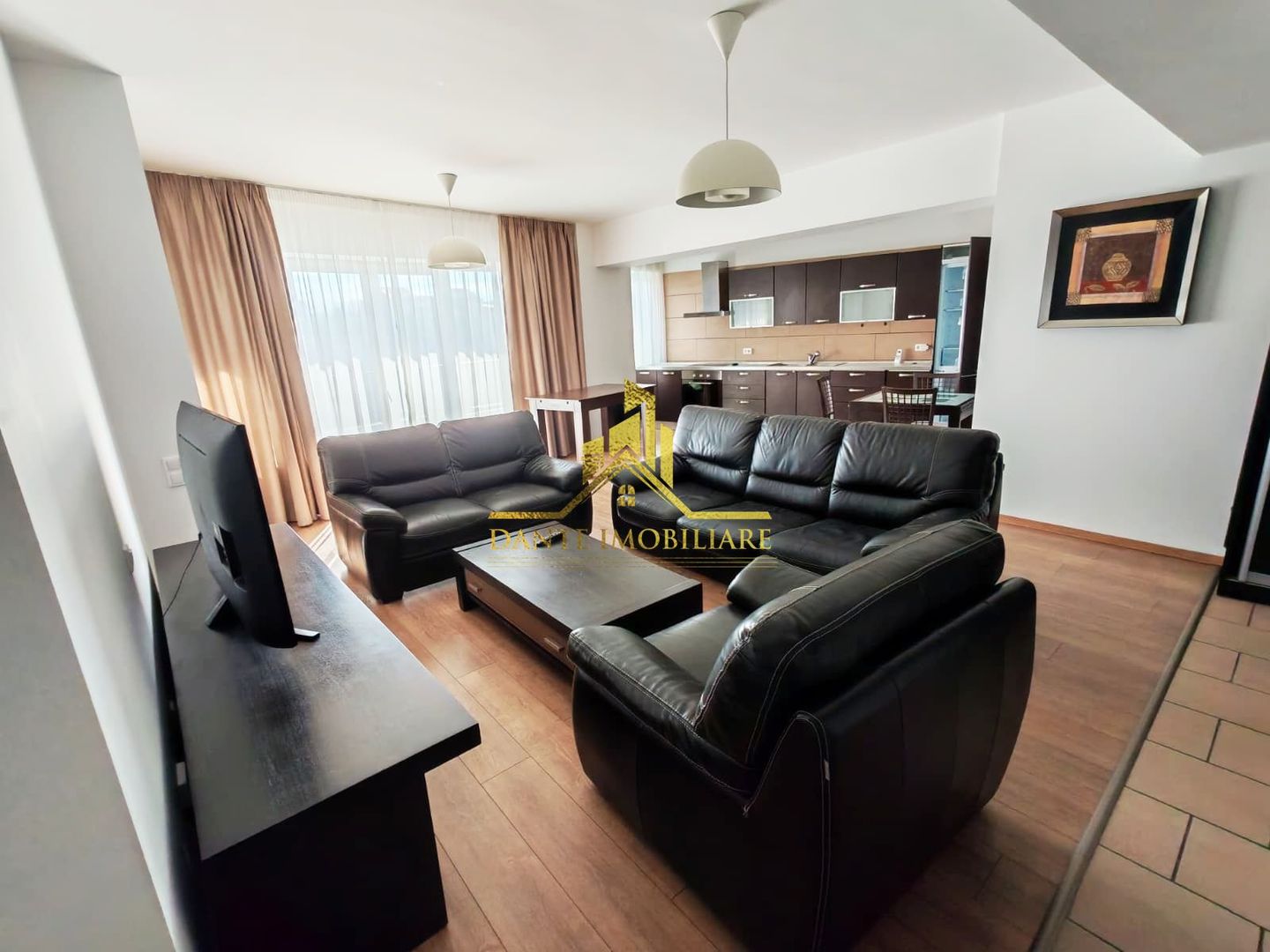 2 camere, spatios, mobilat modern, bloc nou, terasa, Plopilor - Poză 2