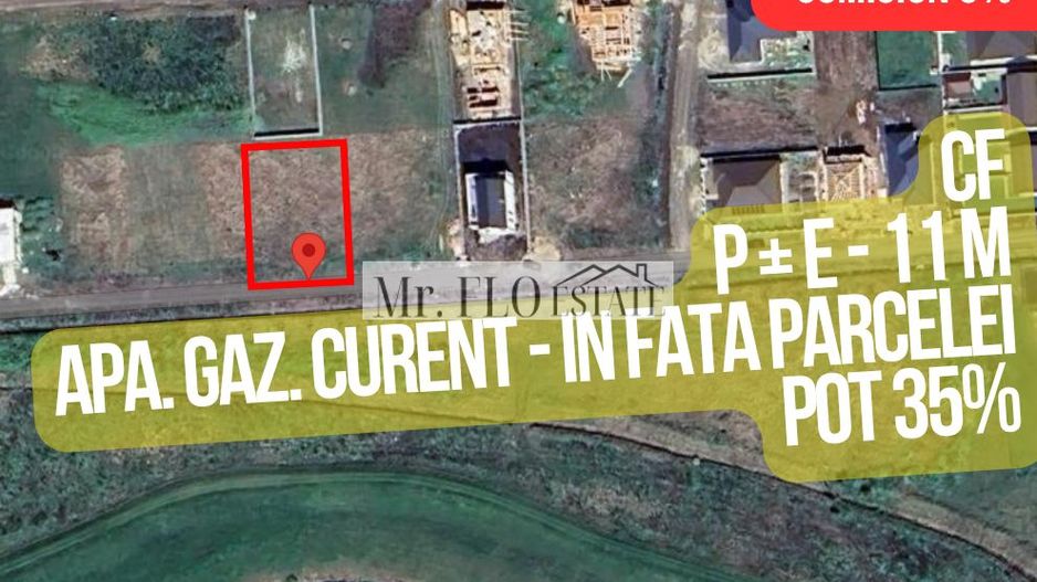 Teren de construcții la intrare în Sânandrei, județul Timiș – 650 mp - Poză 1