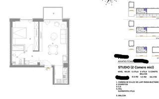 2 CAMERE || AVIATIEI TOWER|| - Schiță 22