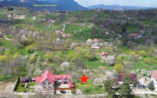 Teren intravilan 2500 mp- Sohodol, Bran – vedere panoramică - Poză 2