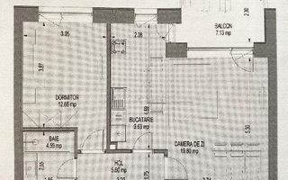 Apartament 2 camere de vanzare Nusco City 2 Pipera Aviatiei Promenada - Poză 2