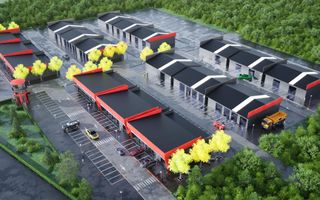 Hale industriale-Spatii depozitare-Suprafete 12mp-590mp-Aeroport - Poză 9