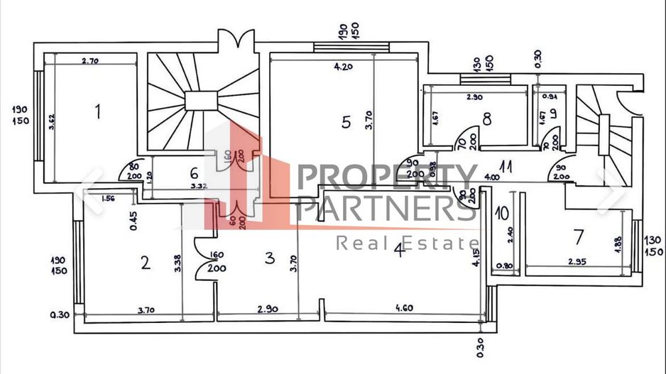 Apartament in vila, Kiseleff - Schiță 10