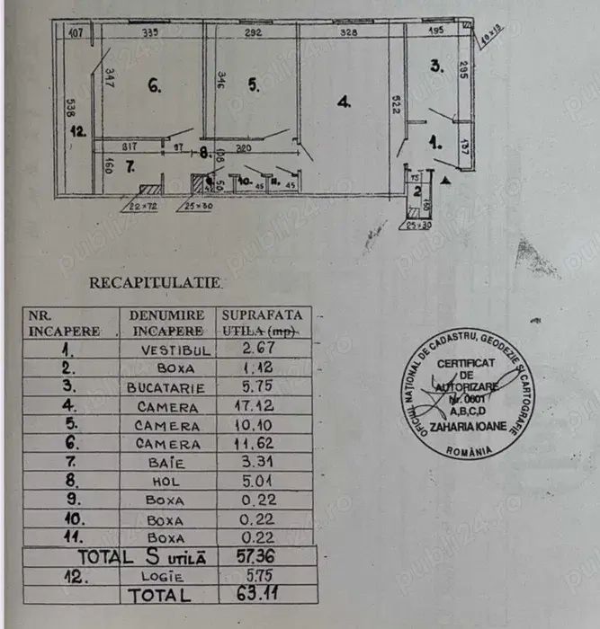 Vand apartament 3 camere Bucuresti - Titan Balta Alba - Poză 6