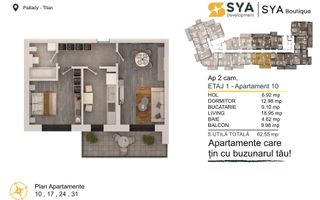 PROMO - 2 CAMere DECOMANDAT -  LOC DE PARCARE INCLUS! - Poză 2