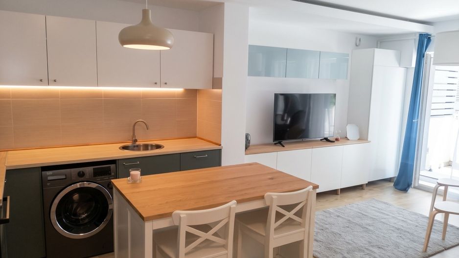 studio dublu | Belvedere Barbu Văcărescu | parter | 5min metro - Poză 1