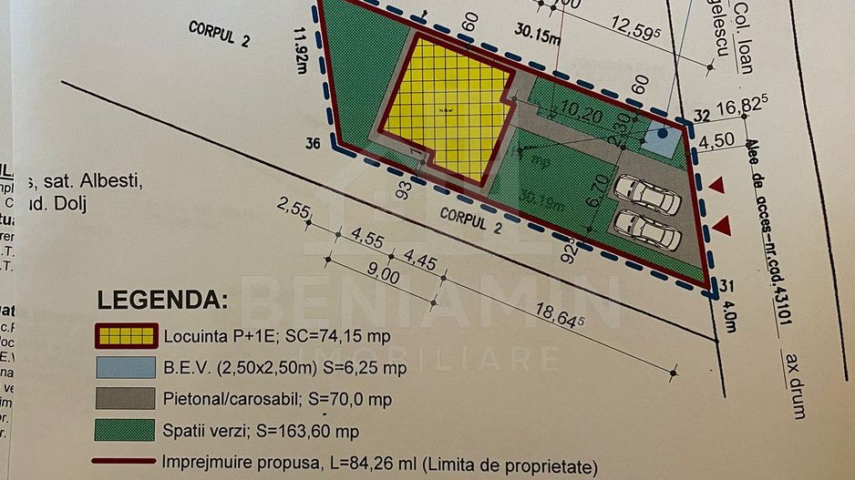 Teren Intravilan cu Autorizatie de Constructie Valabila-Albesti - Poză 9