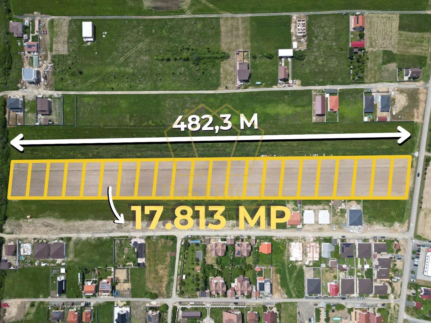 Teren intravilan fara PUZ | Sag | Manastire - Poză 1