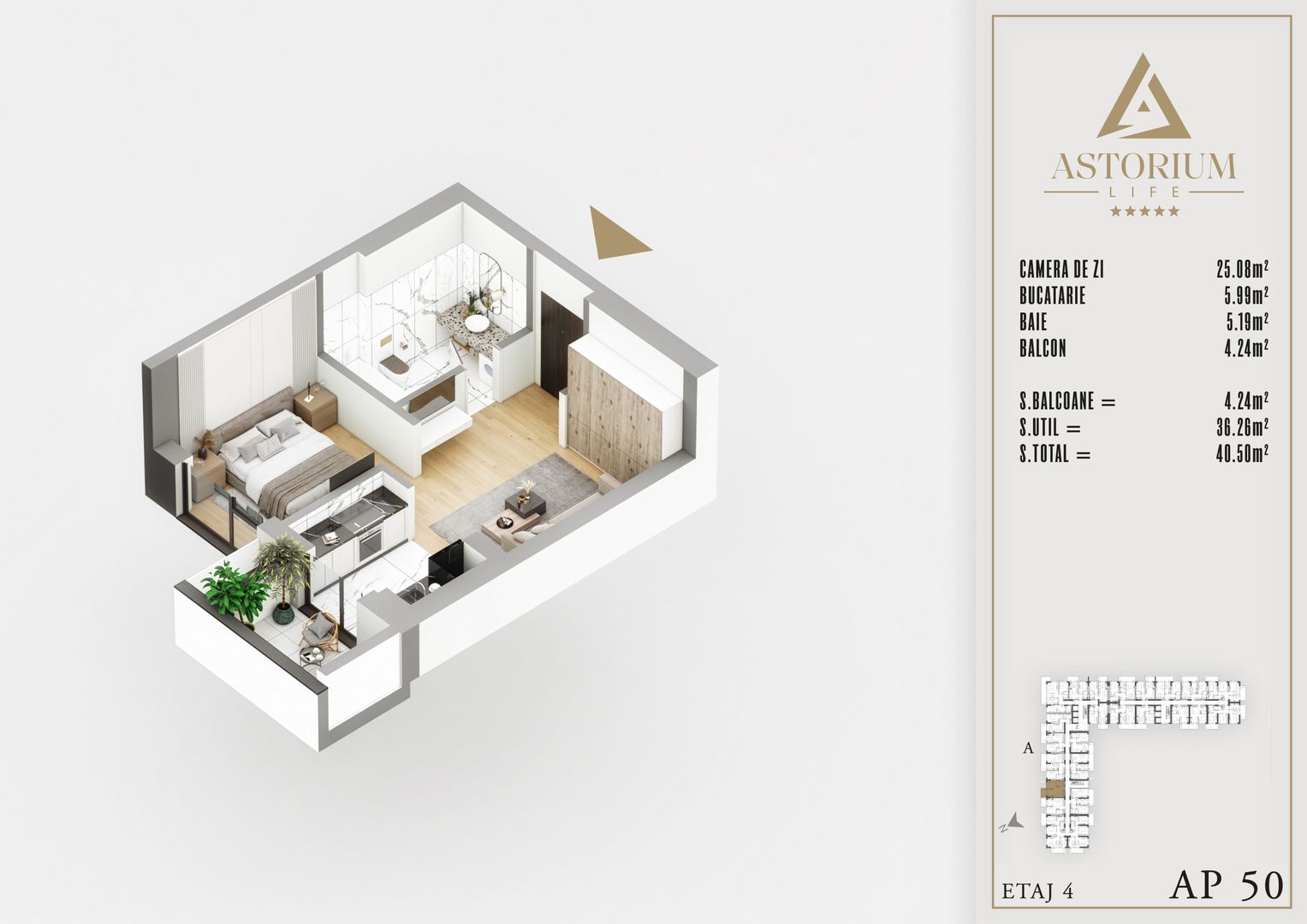 Titan Astorium Gars STUDIO predare 2025 predare 2025 Finisaje Premium - Poză 4