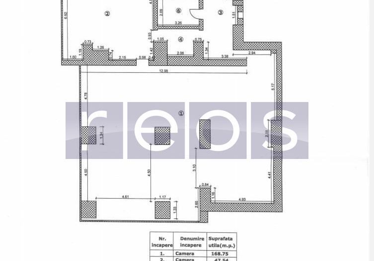 ÎNCHIRIERE SPATIU COMERCIAL | 250 MP | ZONA CENTRALA | PIAȚA  VICTORIEI - Schiță 11