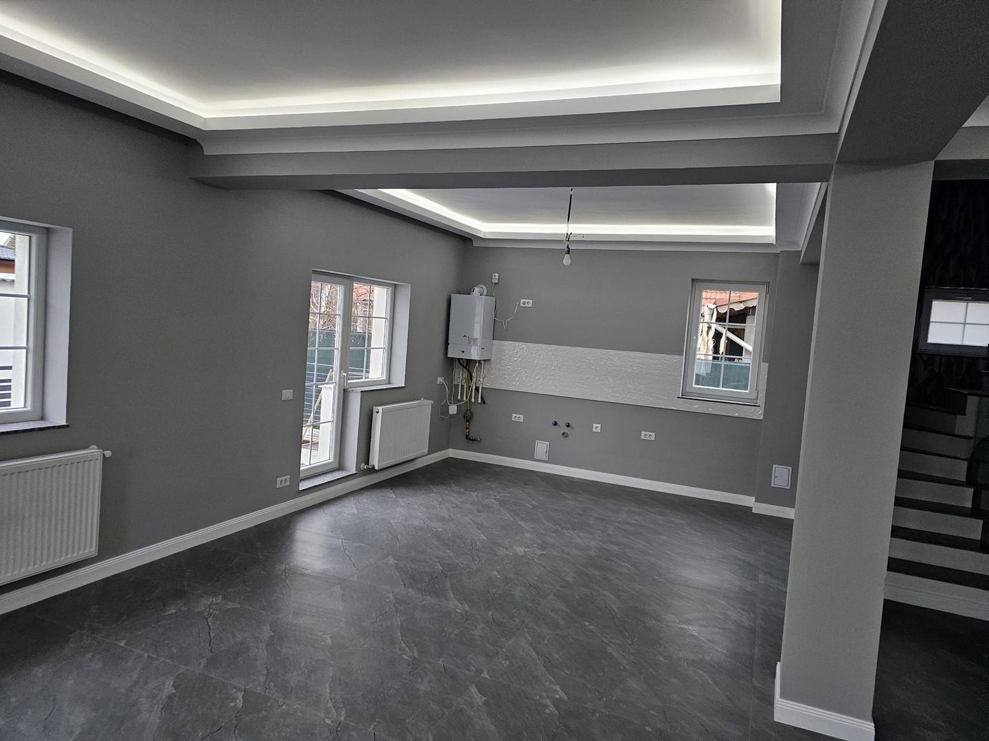 CASA INDIVIDUALA BRAGADIRU, TOATE UTILITATILE, CURTE 242 MP, COMIS 0% - Poză 4