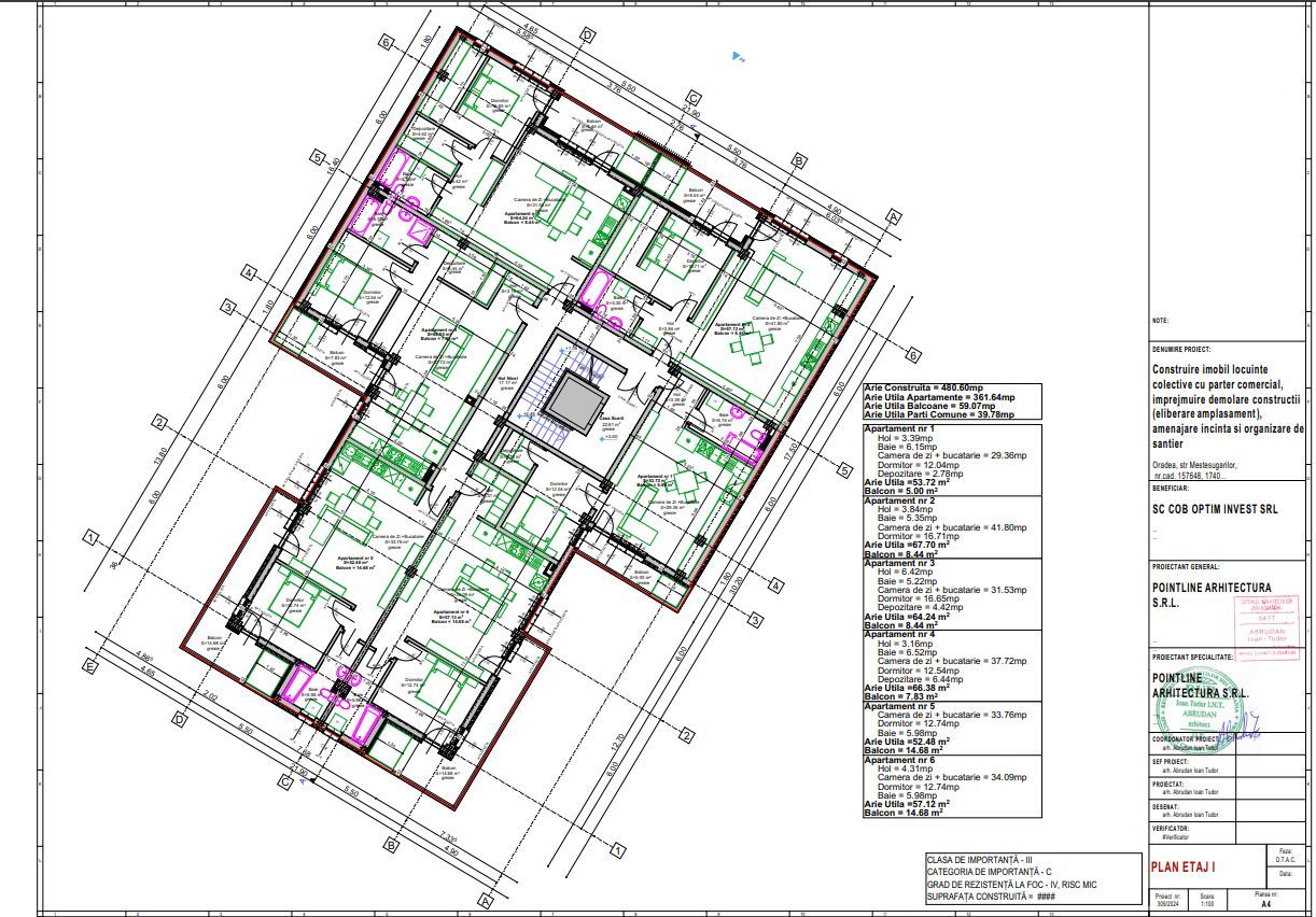 Apartamente de vanzare, 2,3 camere Ema Residence, Oradea - Poză 5