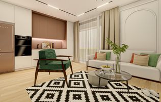 Penthouse 3 camere ARED - 104mp