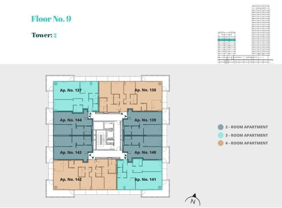 Apartament 2 camere Upsite - Floreasca - Cea mai înaltă clădire rezidenţială - Poză 3