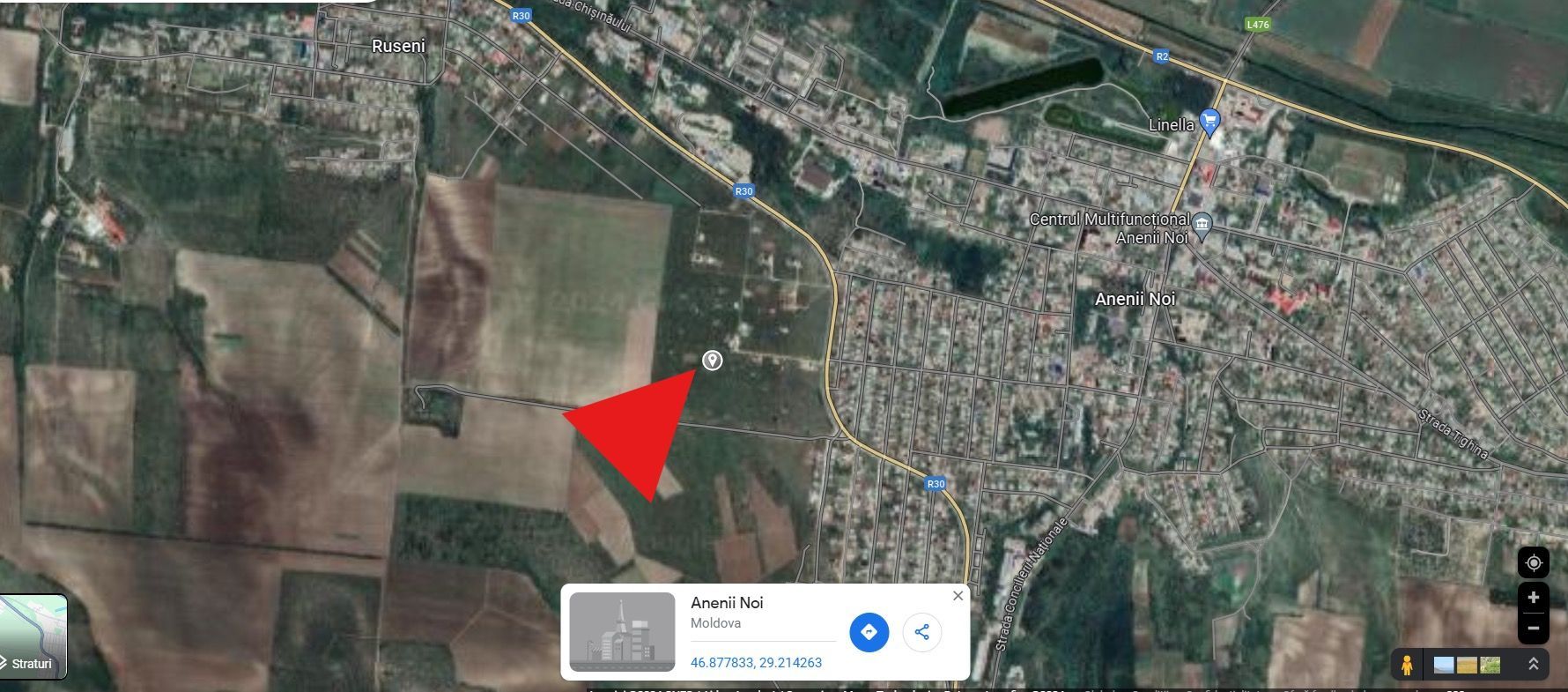 Se vinde teren pentru constructii Anenii Noi - Poză 2