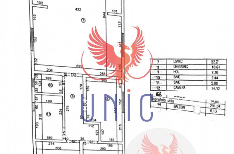 Super apartament, 113 mp, zona Titulescu - Schiță 10