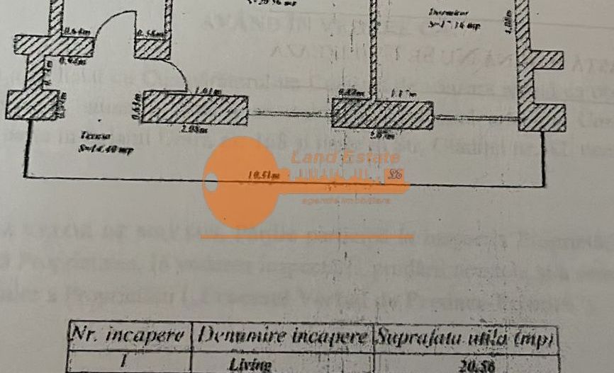 2 camere - 71 mp - 2 băi  ( Văcărești- Loc de Parcare ) - Schiță 20