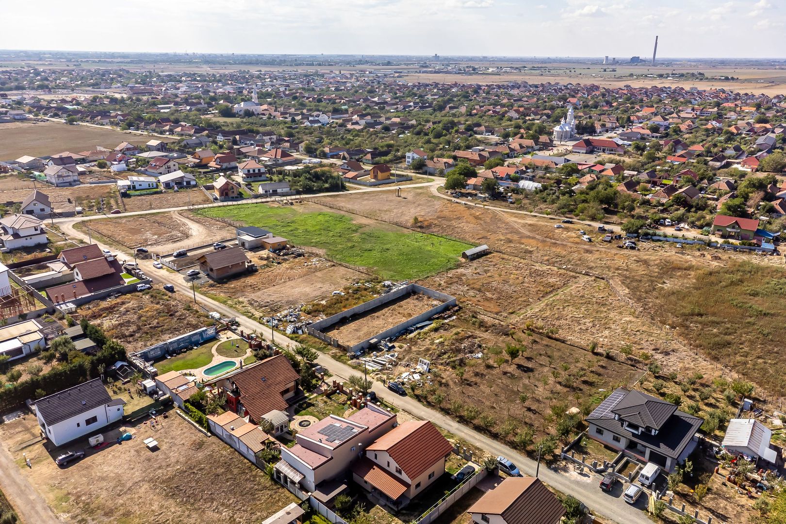 Teren de 733 mp în Livada, cu gard finalizat, Comision 0 - Poză 3