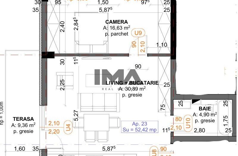 Apartament 2 camere finisat ,cartier iris - Poză 4