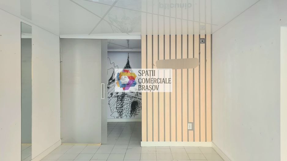 Spatiu comercial de închiriat Brasov - 44 mp # spatii-comerciale-brasov.ro - Poză 1
