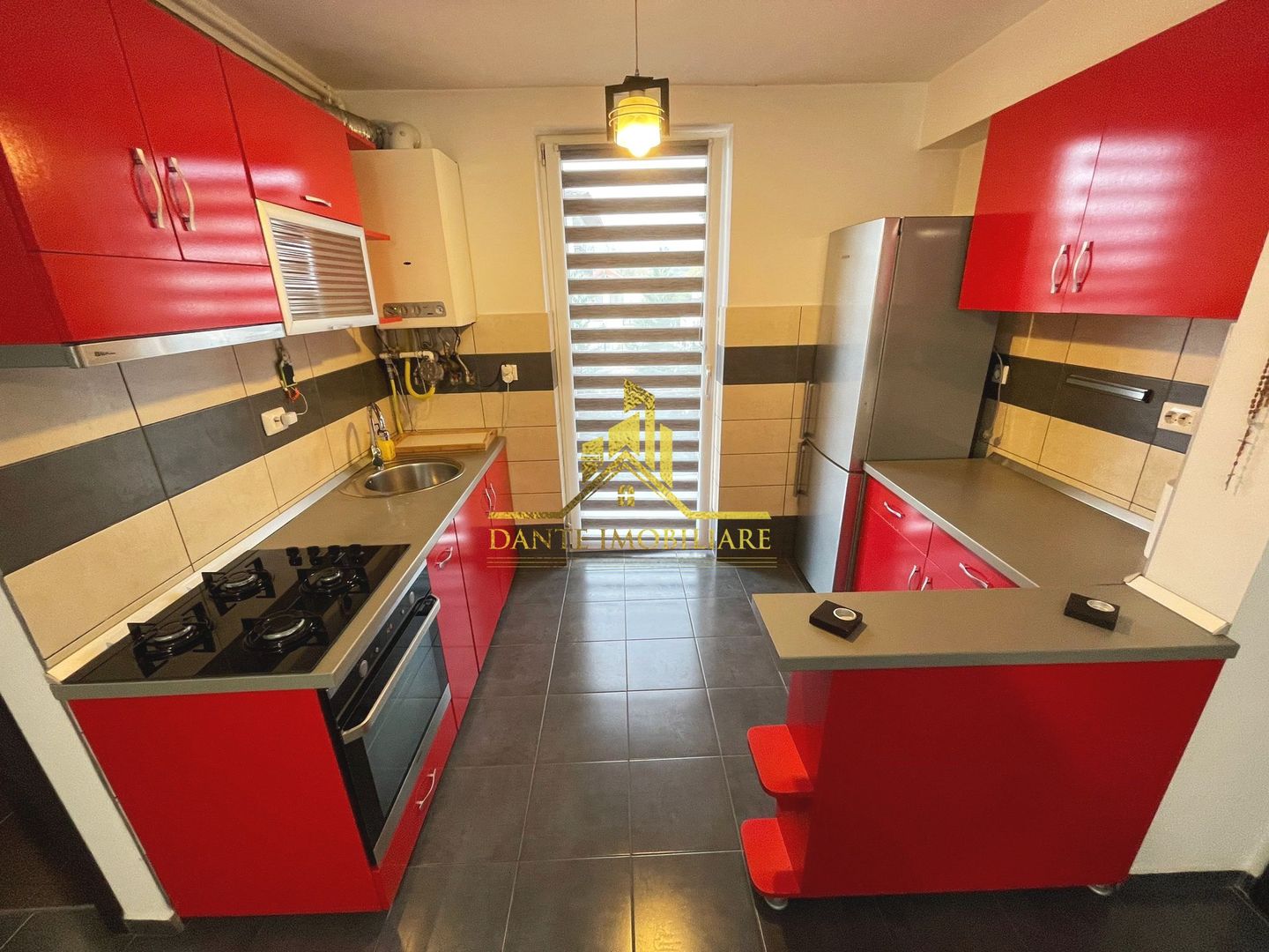 3 camere, mobilat modern, bloc nou, terasa, Buna Ziua - Poză 6