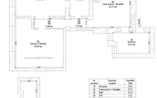 CENTRAL, 3 camere la vila LUX, boxa, acces/parcare auto, COMISION 0 - Poză 26